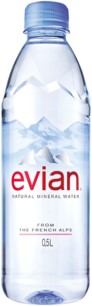 Evian naturelle 24 x 0,5 l (DPG)