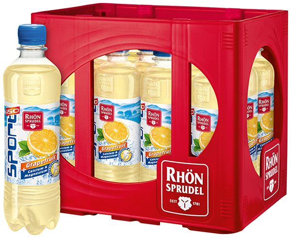 RhönSprudel Iso Sport Grape 12 x 0,5 l (PET)