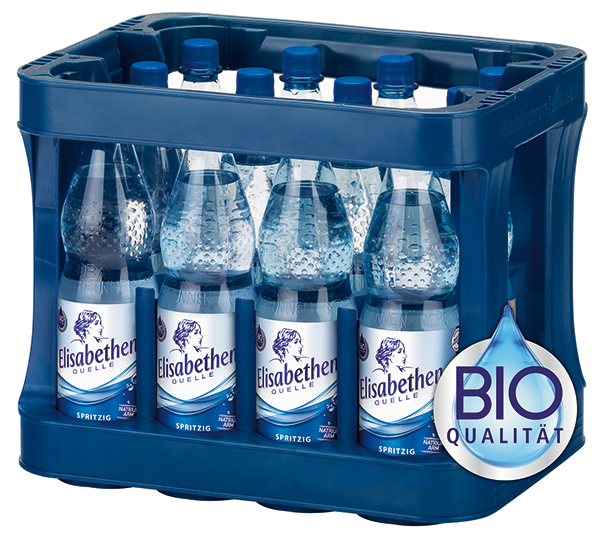 Elisabethen Quelle Spritzig Bio Mineralwasser 12 x 1,0 l (PET)