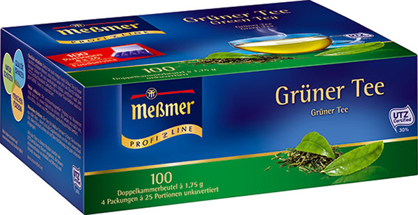 Meßmer ProfiLine Grüner  Tee 100 St. x 1,75 g Pkg