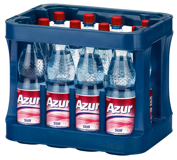 Azur Natur 12 x 1,0 l (PET)