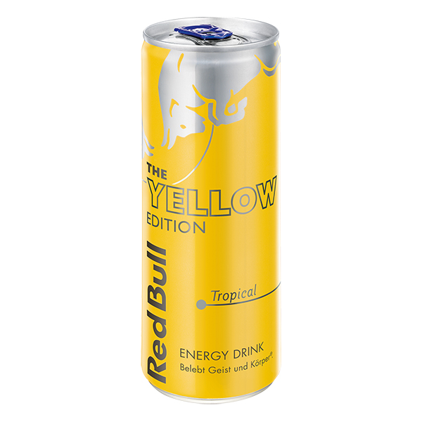 Red Bull Yellow Edition Tropical in Dosen 24 x 0,25 l (DPG)