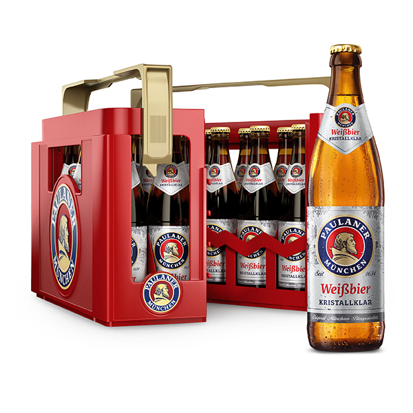 Paulaner Weißbier Kristall 20 x 0,5 l (Glas)