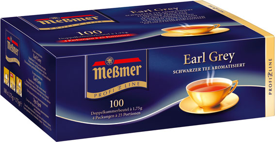 Meßmer ProfiLine earl Grey  Tee 100 St. x 1,75 g Pkg