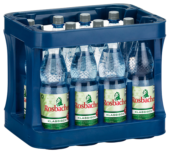 Rosbacher medium 12 x 1,0 l (PET)