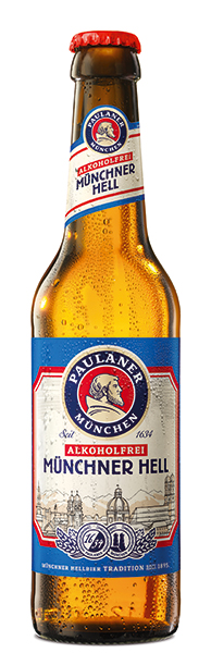 Paulaner Münchner hell alkoholfrei 20 x 0,33 l (Glas)