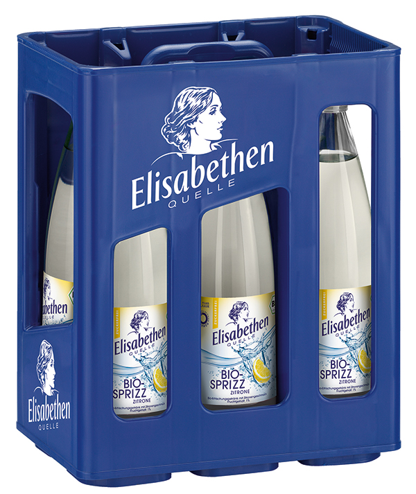 Elisabethen Bio-Sprizz Zitrone  6 x 1,0 l (Glas)