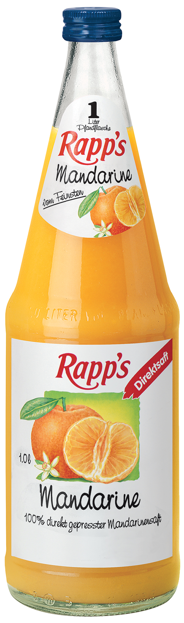 Rapps Mandarine  6 x 1,0 l (Glas)