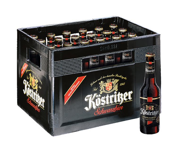 Köstritzer Schwarzbier 24 x 0,33 l (Glas)