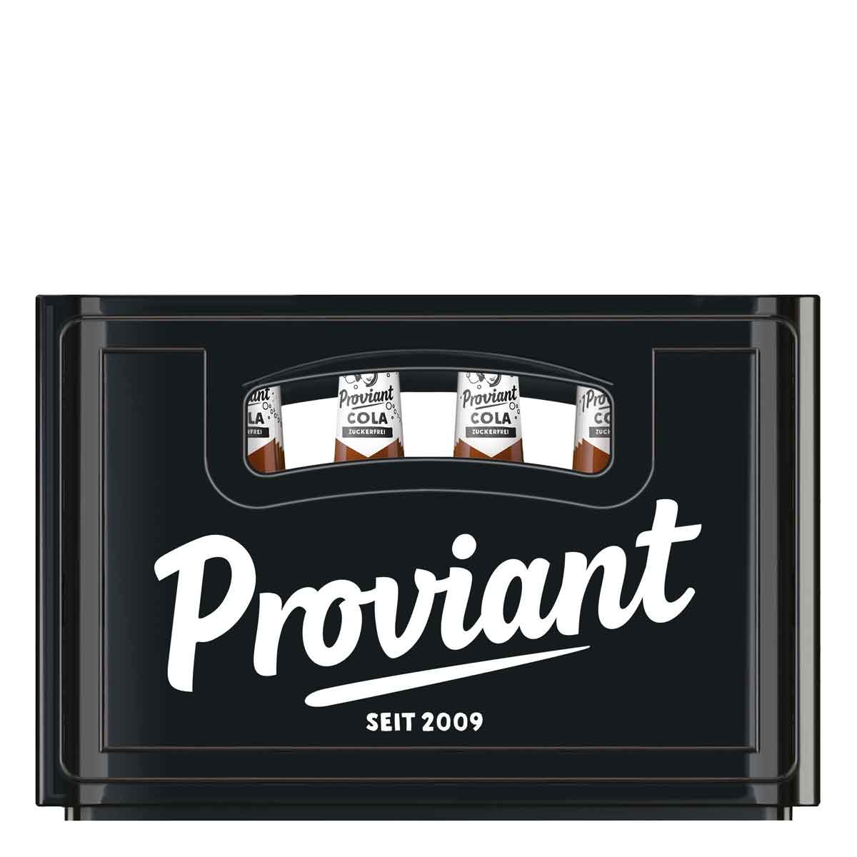 Proviant Cola Zuckerfrei 24 x 0,33 l (Glas)