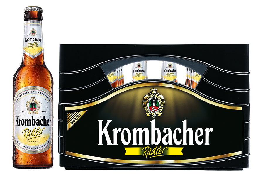 Krombacher Radler 24 x 0,33 l (Glas)