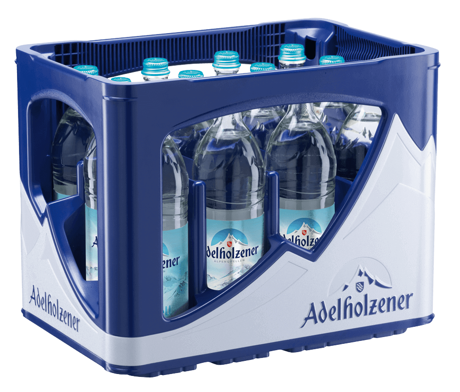 Adelholzener naturell 12 x 0,75 l (Glas)