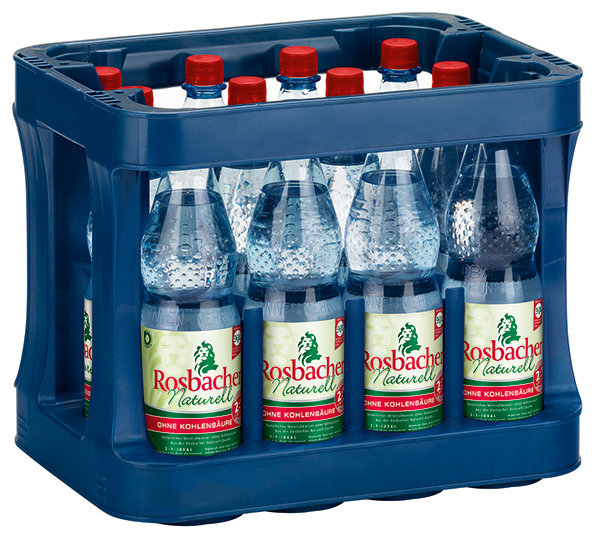 Rosbacher naturell 12 x 1,0 l (PET)