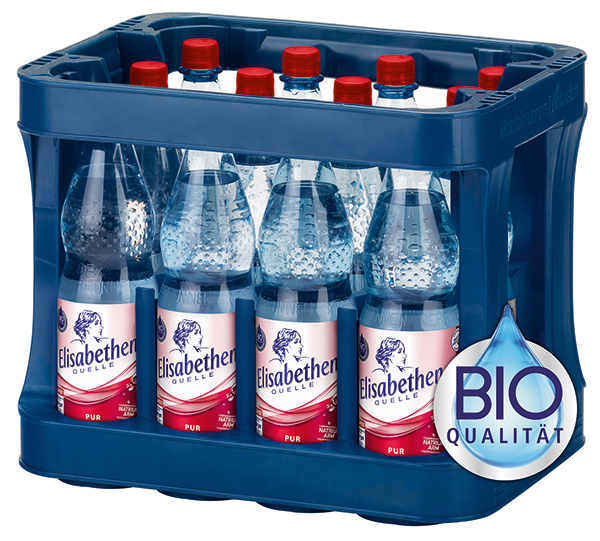 Elisabethen Quelle Pur Bio Mineralwasser 12 x 1,0 l (PET)