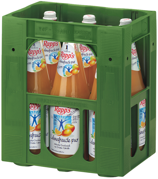 Rapps Lebensfreude pur  6 x 1,0 l (Glas)