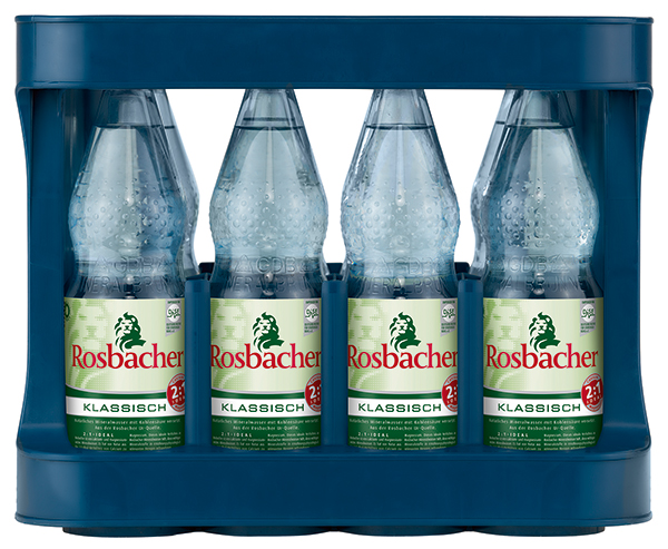 Rosbacher medium 12 x 1,0 l (PET)