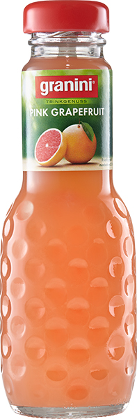 Granini Trinkgenuss Pink Grapefruit 24 x 0,2 l (Glas)