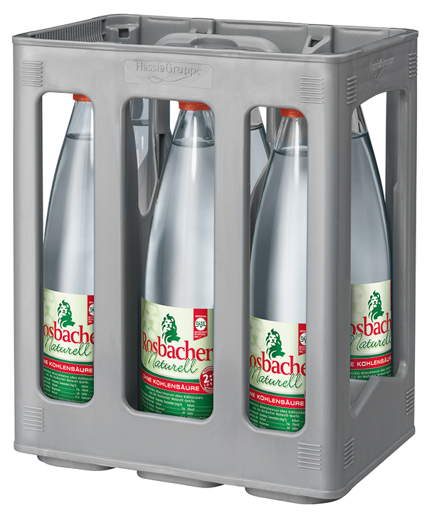 Rosbacher naturell  6 x 1,0 l (Glas)