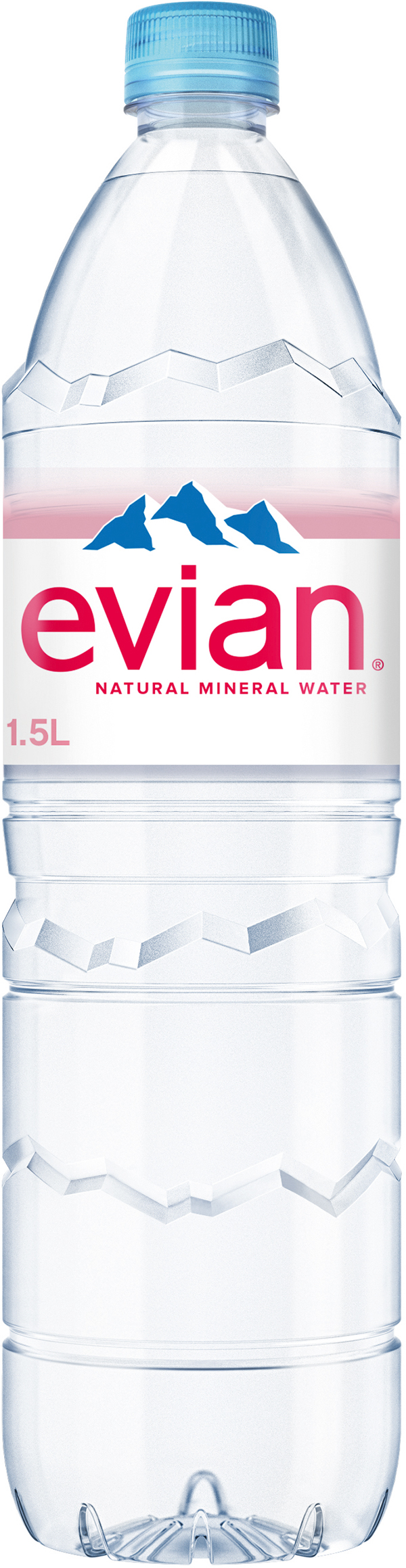 Evian naturell  6 x 1,5 l (PET)