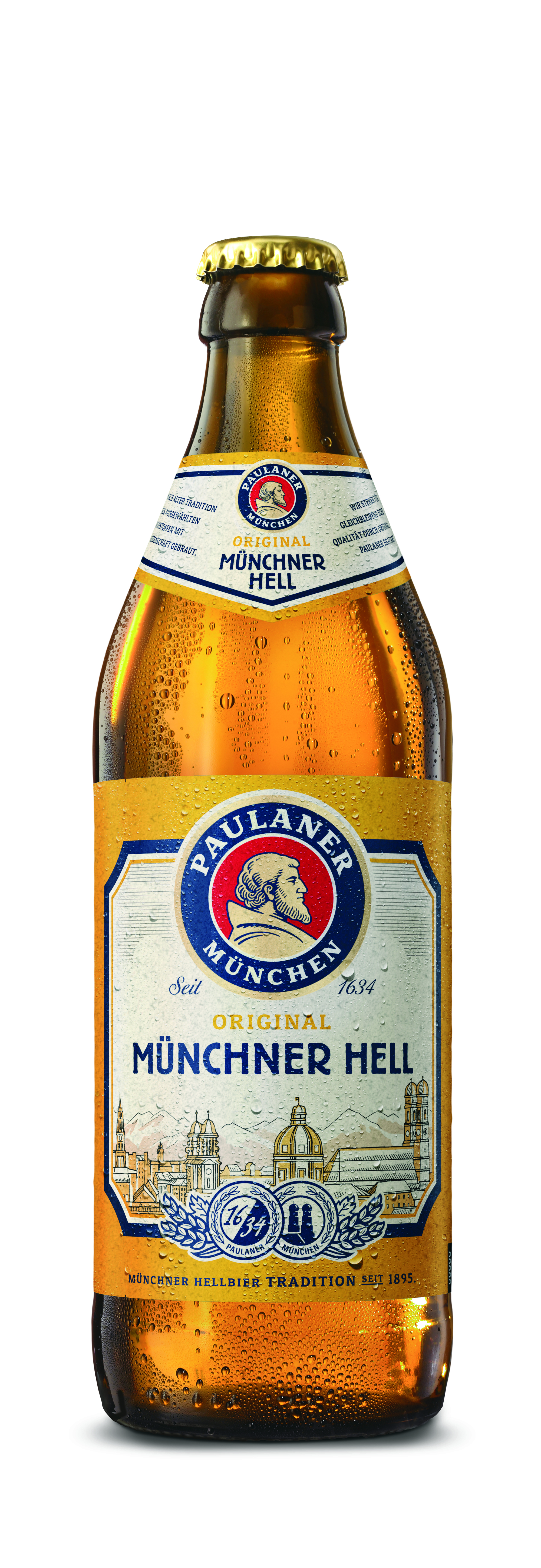 Paulaner original Münchner Hell 20 x 0,5 l (Glas)