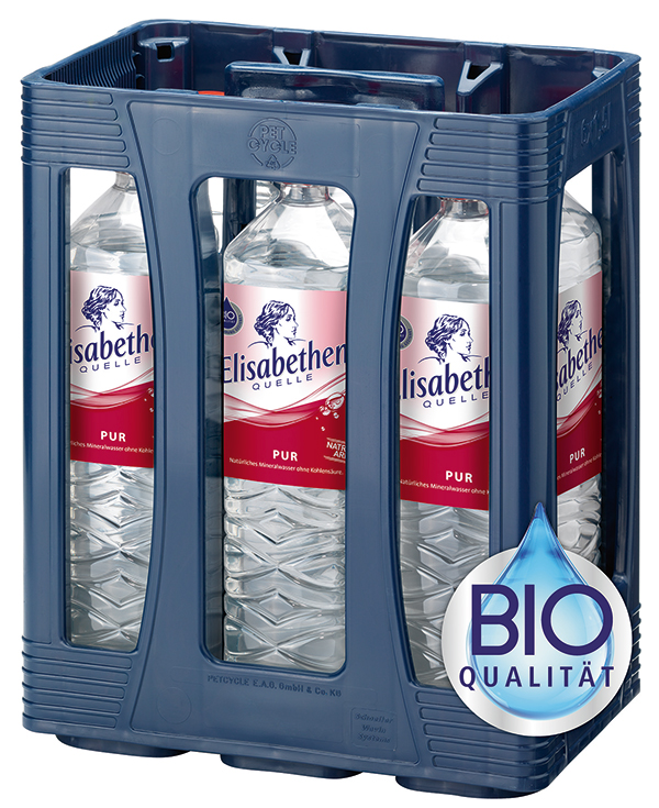 Elisabethen Quelle Pur Bio Mineralwasser  6 x 1,5 l (PET)