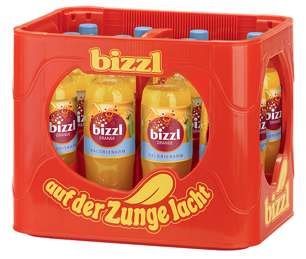 Bizzl Orange Kalorienarm 12 x 1,0 l (PET)