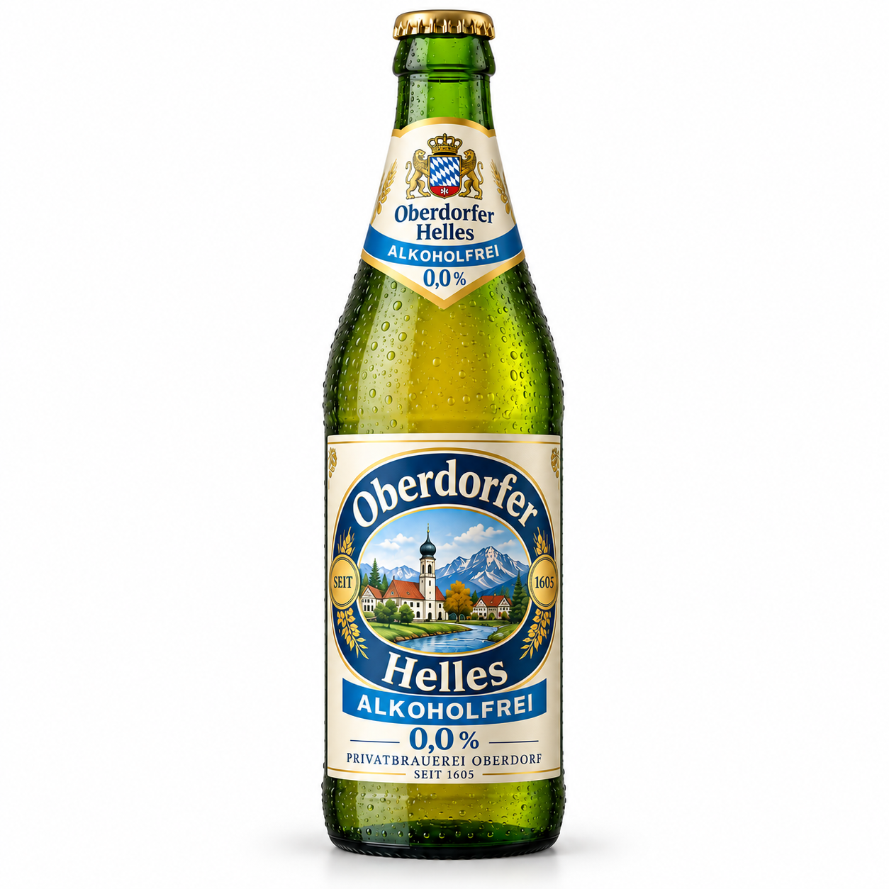 Oberdorfer Helles Alkoholfrei 0,0 % 20 x 0,5 l (Glas)