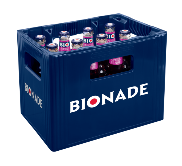 BIONADE Himbeer-Pflaume 12 x 0,33 l  (Glas)