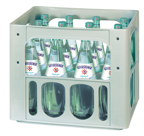 Gerolsteiner Medium Gourmet 12 x 0,75 l (Glas)