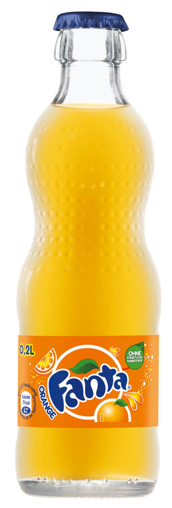 Fanta Orange 24 x 0,2 l (Glas)