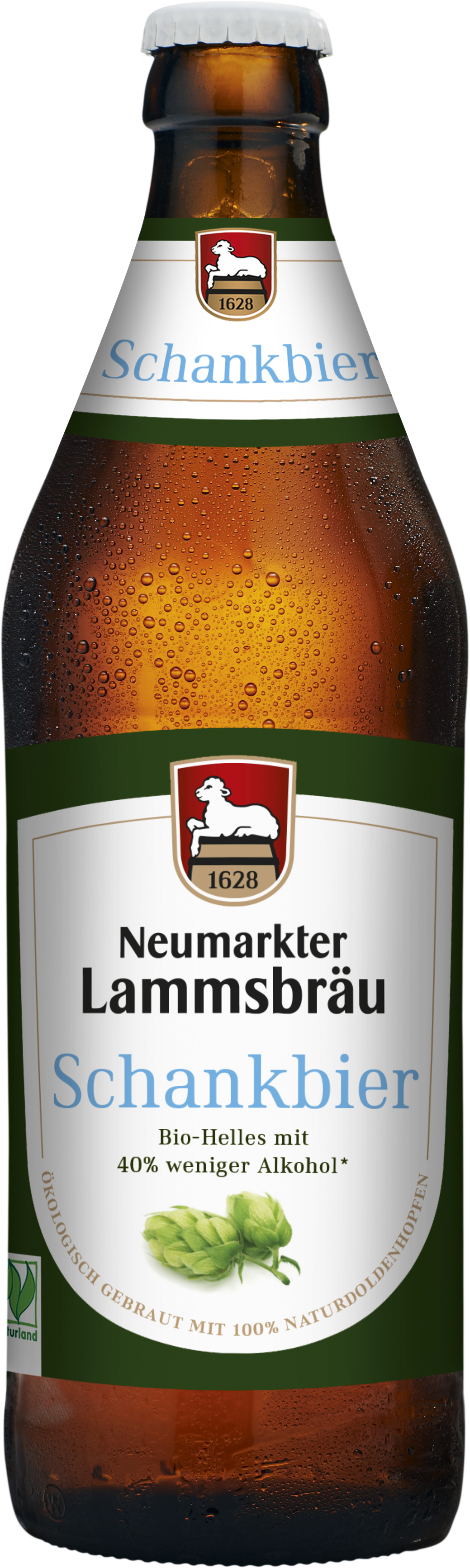 Neumarkter Lammsbräu Bio Schankbier 10 x 0,5 l (Glas)