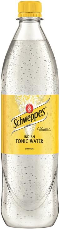 Schweppes Indian Tonic Water  6 x 1,0 l (PET)