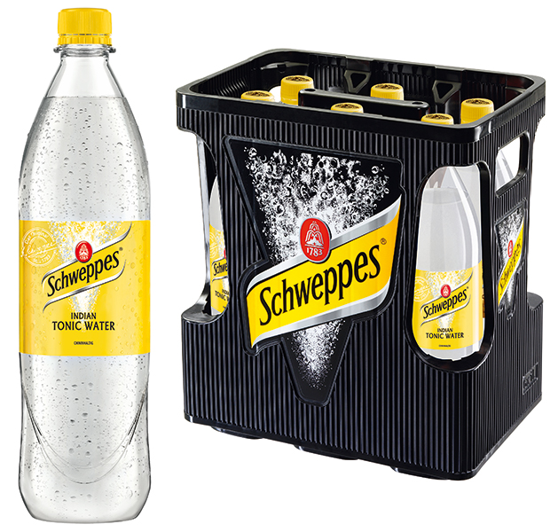 Schweppes Indian Tonic Water  6 x 1,0 l (PET)