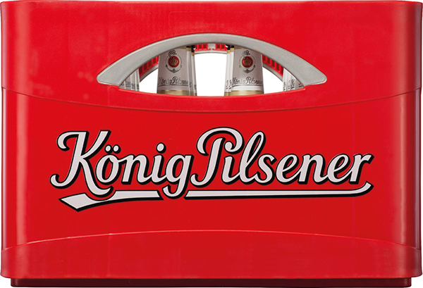 König Pilsener 24 x 0,33 l (Glas)