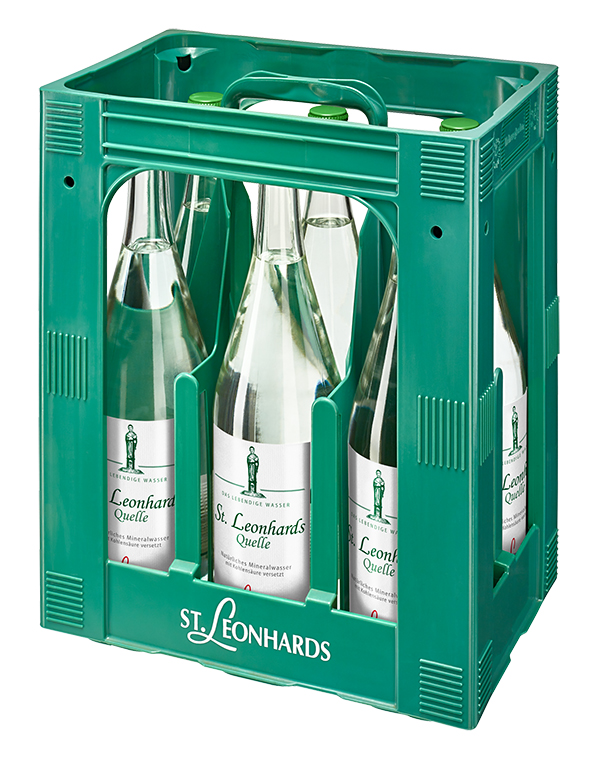 St. Leonhards medium  6 x 1,0 l (Glas)