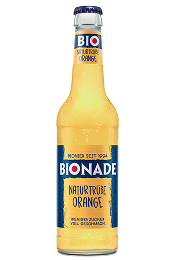 Bionade naturtrübe Orange 24 x 0,33 l (Glas)