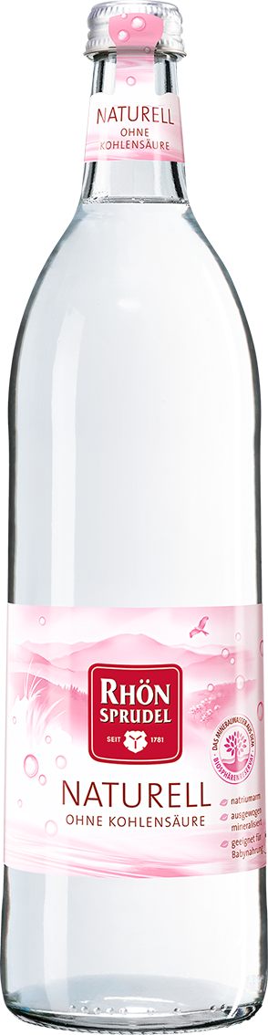 RhönSprudel Naturell 12 x 0,75 l (Glas)
