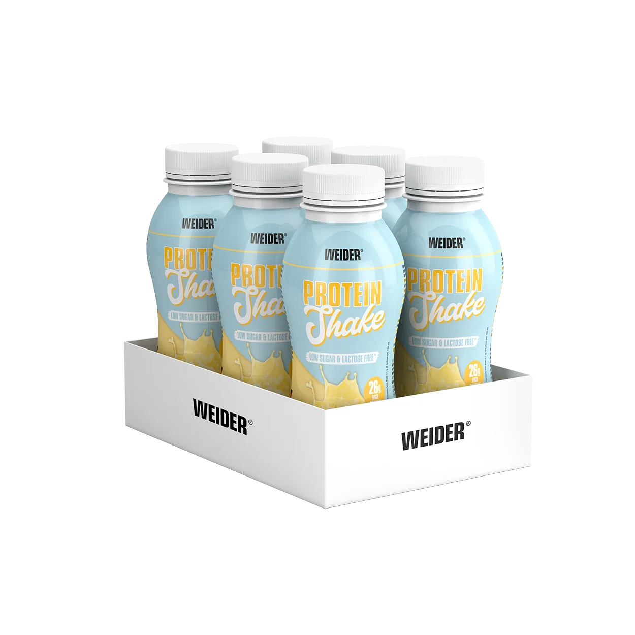 Weider Protein Shake Vanille  6 x 0,33 l