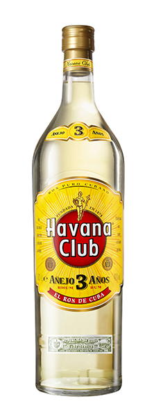 Havana Club 3 Años Rum 40 % Vol. 1 l Flasche 1,0 l (Glas)
