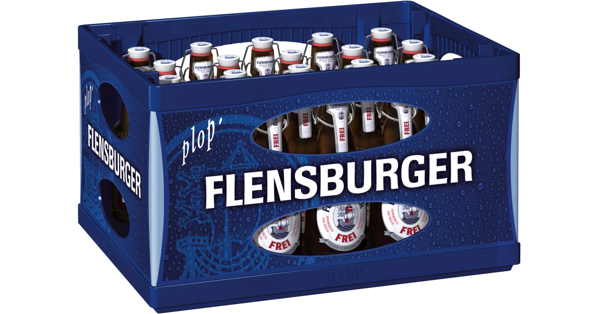 Flensburger Frei Alkoholfrei 20 x 0,33 l (Glas)