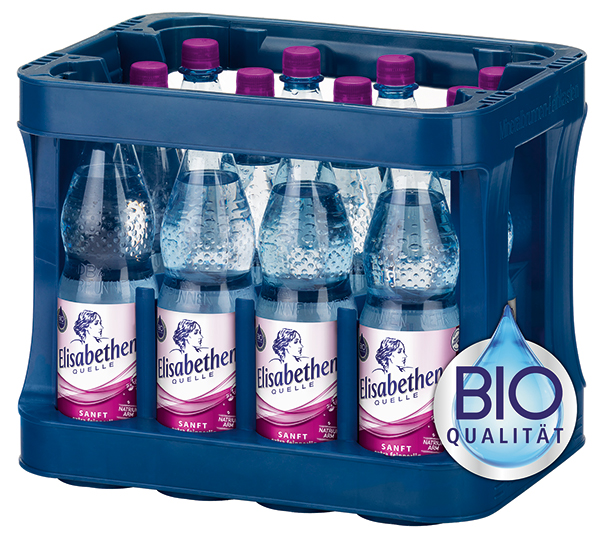 Elisabethen Quelle Sanft Bio Mineralwasser 12 x 1,0 l (PET)