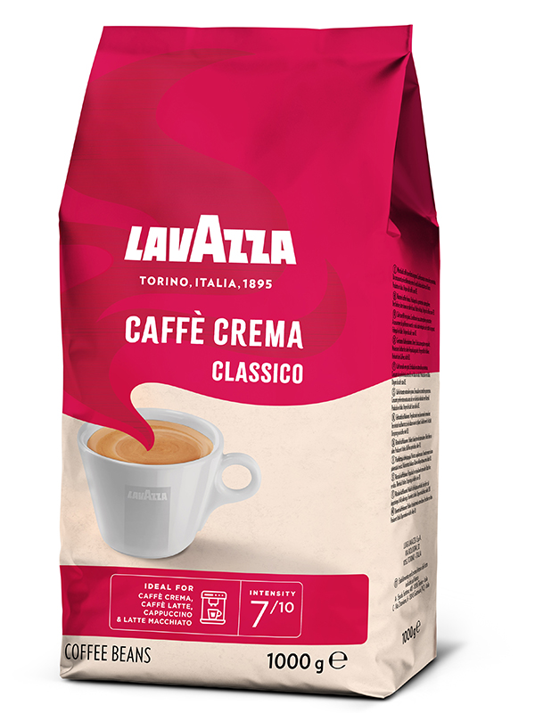 Lavazza Cafe Crema Classico Bohne  1 x 1,0 kg Pkg