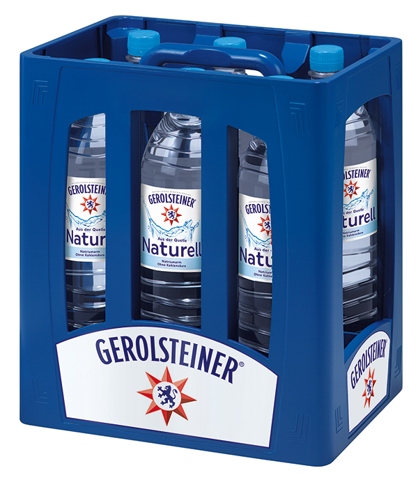 Gerolsteiner naturell  6 x 1,5 l (PET)