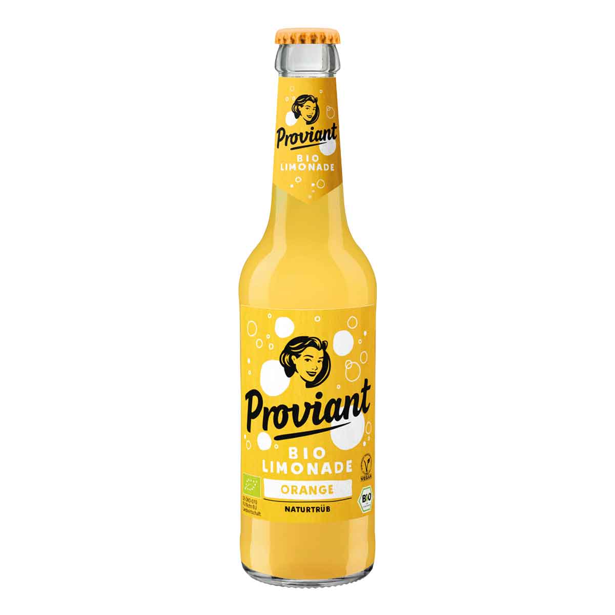 Proviant Bio Orangen-Limonade 24 x 0,33 l (Glas)