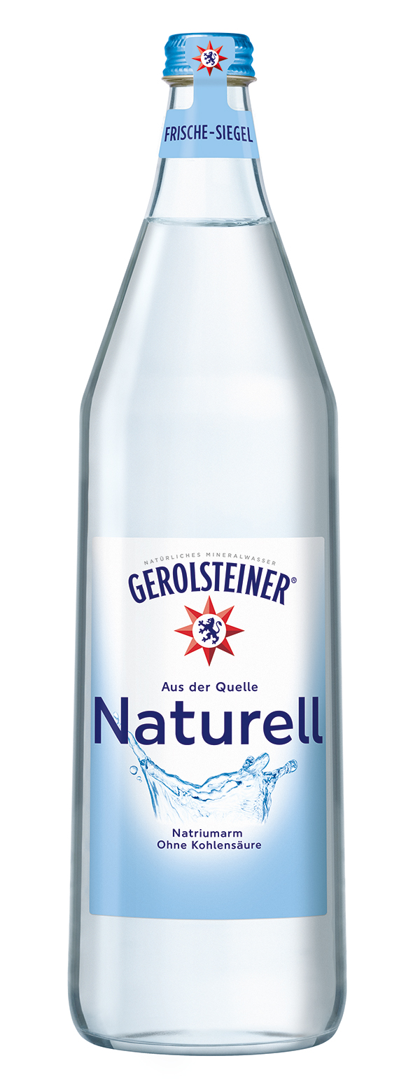 Gerolsteiner Naturell  6 x 1,0 l (Glas)