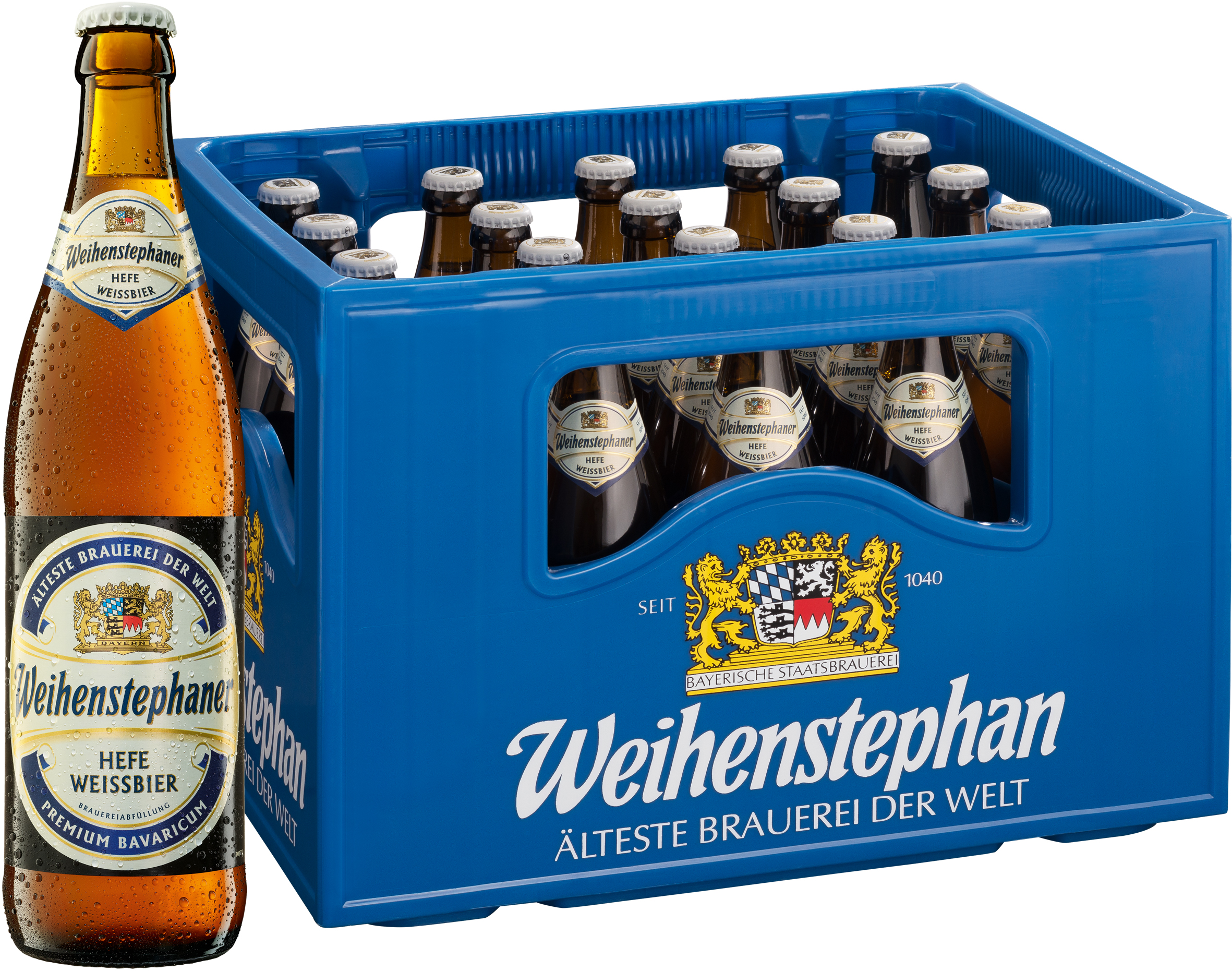Weihenstephaner Hefeweissbier 20 x 0,5 l (Glas)