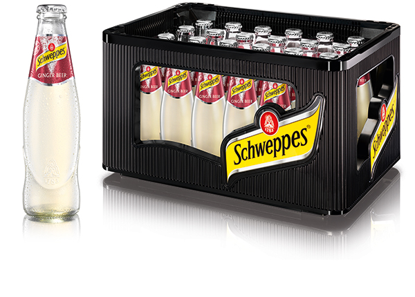 Schweppes Ginger Beer 24 x 0,2 l (Glas)