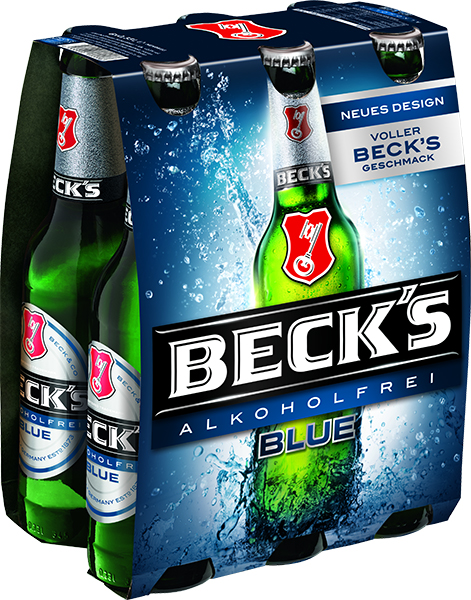 Becks blue alkoholfrei 24 x 0,33 l (Glas)