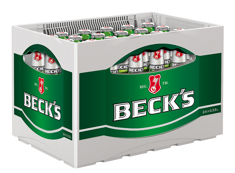 Becks Pils 24 x 0,33 l (Glas)