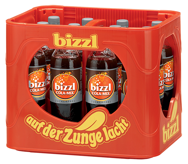 Bizzl Cola Mix Zuckerfrei  12 x 1,0 l (PET)